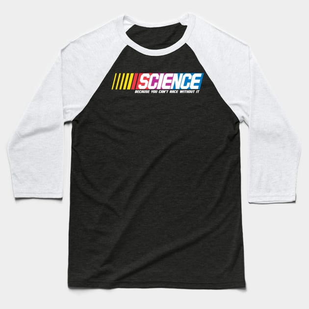 SCIENCE Baseball T-Shirt by CoDDesigns